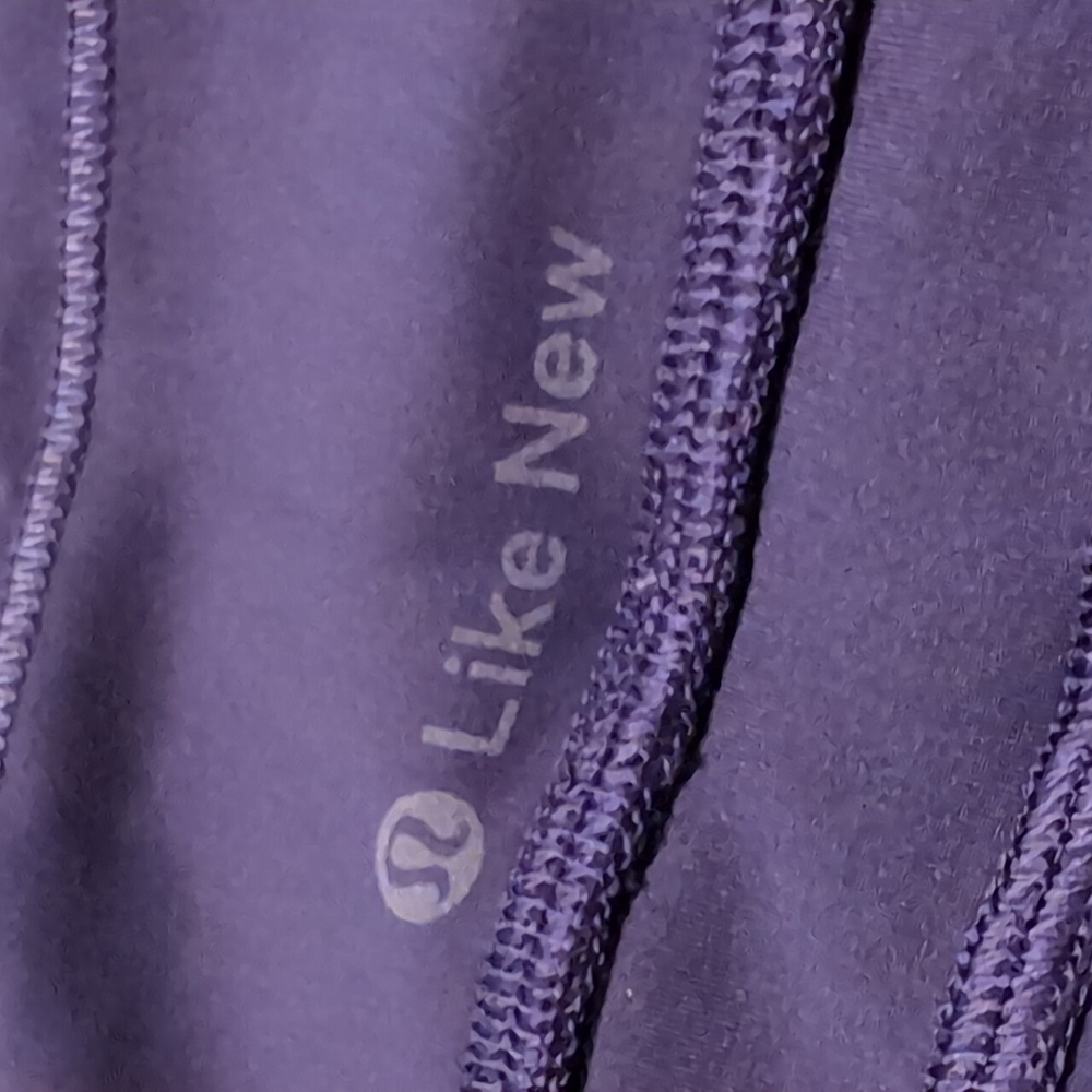 lululemon Like New - Purple Cycling Shorts - 6 - Picture 3 of 6